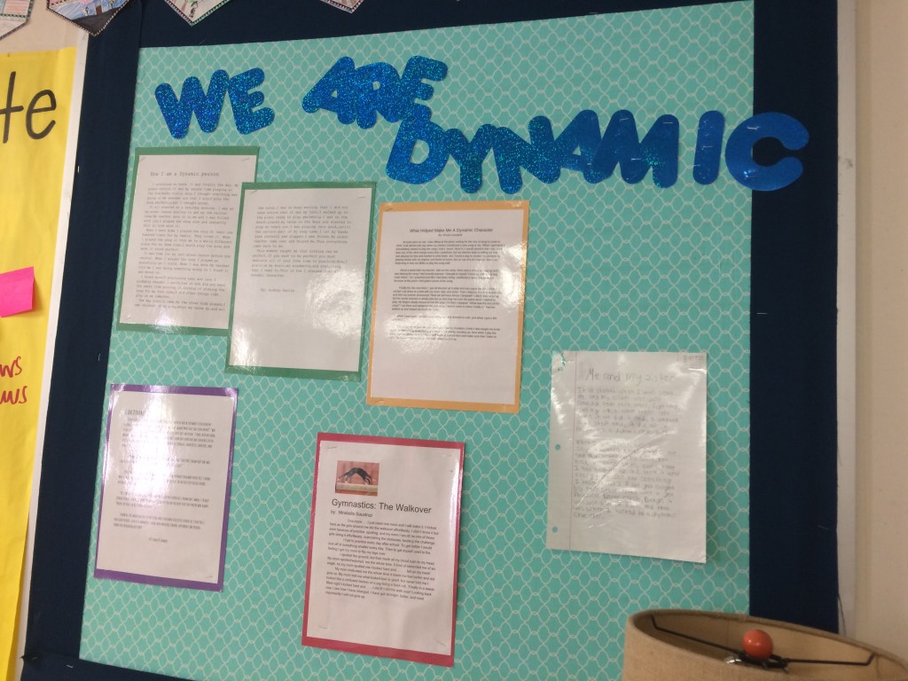 Being Dynamic Characters in 5th&nbsp;Grade