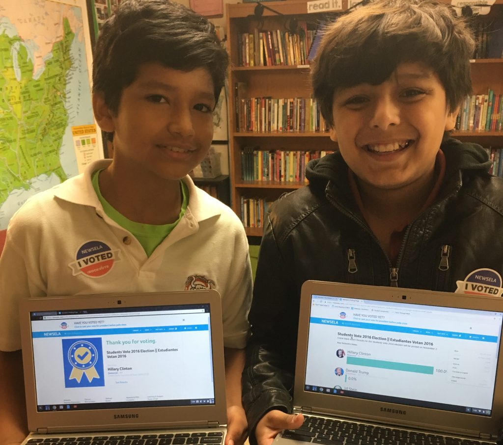 Newsela Vote 2016 & our feature on&nbsp;NBC!